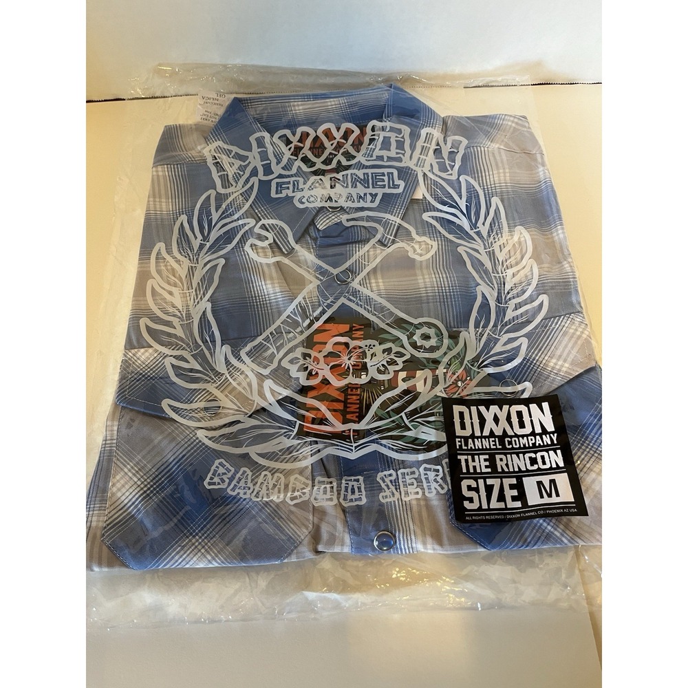 Dixxon Flannel Co.‎ "The Rincon" Bamboo Series Men's Shirt M Brand New